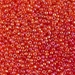 11-254L:  HALF PACK 11/0 Transparent Light Red AB Miyuki Seed Bead approx 125 grams - 11-254L_1/2pk