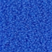 15-150F:  HALF PACK 15/0 Matte Transparent Sapphire Miyuki Seed Bead approx 125 grams - 15-150F_1/2pk