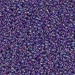15-356:  HALF PACK 15/0 Purple Lined Amethyst AB Miyuki Seed Bead approx 125 grams - 15-356_1/2pk