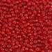 8-10:  HALF PACK 8/0 Silverlined Flame Red (Was 704) Miyuki Seed Bead approx 125 grams - 8-10_1/2pk