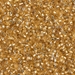 DBC-0042:  HALF PACK Silverlined Gold Cut 11/0 Miyuki Delica Bead 50 grams - DBC-0042_1/2pk