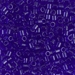 DBL-0707:  HALF PACK Transparent Cobalt 8/0 Miyuki Delica Bead 50 grams - DBL-0707_1/2pk