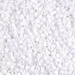 DBM0200:  HALF PACK White  10/0 Miyuki Delica Bead 50 grams - DBM0200_1/2pk