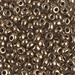 MA4-457:  HALF PACK Miyuki 4mm Magatama Metallic Dark Bronze approx 125 grams - MA4-457_1/2pk