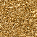 15-191:  15/0 24kt Gold Plated Miyuki Seed Bead 