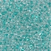 BB-1528:  Sparkling Aqua Green Lined Crystal Miyuki Berry Bead - BB-1528*