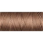 CLC.135-MB:  C-LON Fine Weight Bead Cord Med Brown (small bobbin) - Discontinued  