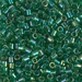 DBL-0152:  Transparent Green AB 8/0 Miyuki Delica Bead - DBL-0152*