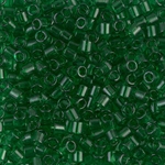 DBL-0705:  Transparent Green 8/0 Miyuki Delica Bead 
