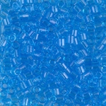 DBL-0706:  Transparent Aqua 8/0 Miyuki Delica Bead 