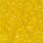 DBL-0710:  Transparent Yellow 8/0 Miyuki Delica Bead 