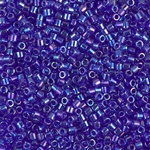 DBM0178:  Transparent Cobalt AB 10/0 Miyuki Delica Bead 