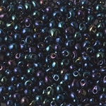 DP-452:  Miyuki 3.4mm Drop Bead Metallic Dark Blue Iris 