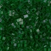 HTL-146:  Transparent Green Miyuki Half Tila - HTL-146*