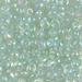 MA4-2134:  Miyuki 4mm Magatama Sea Glass Green AB - Discontinued - MA4-2134*