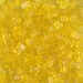 SB3-136:  Miyuki 3mm Square Bead Transparent Yellow - SB3-136*