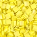 TL-404FR:  Matte Opaque Yellow AB Miyuki Tila Bead - TL-404FR*