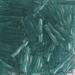 TW2012-1707:  Miyuki 2x12mm Twisted Bugle Bead Dyed Transparent Seafoam - TW2012-1707*