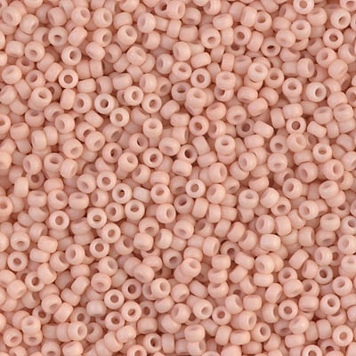 Translucent Red Matte Glass Seed Beads (4mm)