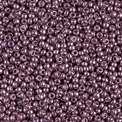 Dura Coat GALVANIZED LILAC NIGHTS ~ Miyuki 110 Glass Round Seed Beads ~ 15 Grams ~