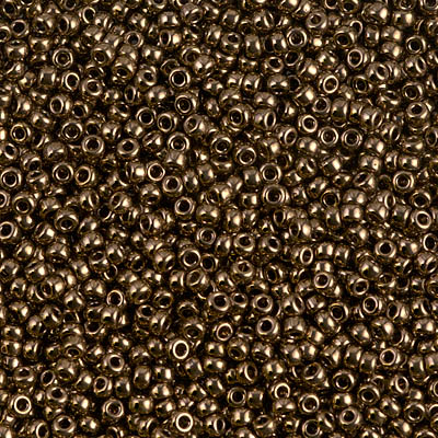 Toho CUBE Seed Beads 2mm DK BRONZE