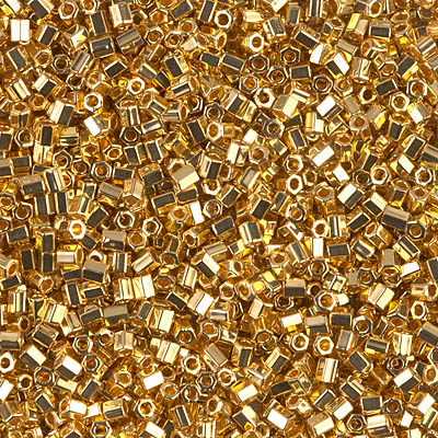 Caravan Beads - Miyuki - 11-191F: 11/0 Matte 24kt Gold Plated