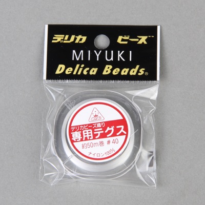Caravan Beads - Miyuki - 519-050: Nylon Monofilament Thread #40 #519-050*