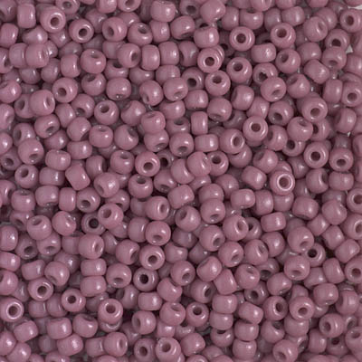 Purple beads size 80 Miyuki 80 RR-386 Fancy lined aubergine Japanese Seed Beads.