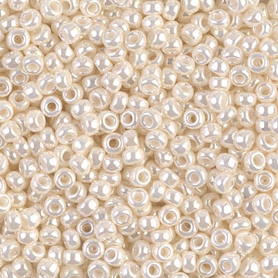 Caravan Beads - Miyuki - 8-592: 8/0 Antique Ivory Pearl Ceylon