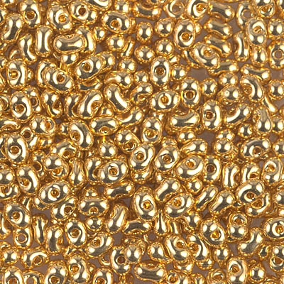 Miyuki ROUND 15/0 Seed Beads 24KT GOLD PLATED (5 grams tube)