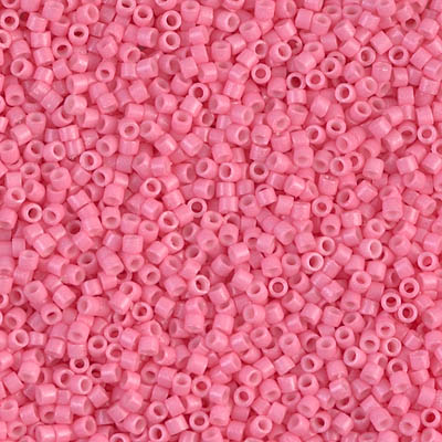 Miyuki Delica Seed Bead 11/0 Inside Dyed Color Light Pink AB 7g Tube DB82