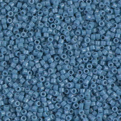 miyuki seed beads 11/0 duracoat opaque dyed navy blue - beads 