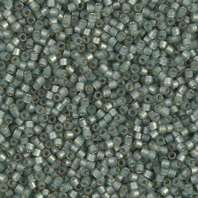 Caravan Beads - - DB2190: Duracoat Semi-Frosted Silverlined Dyed Laurel ...