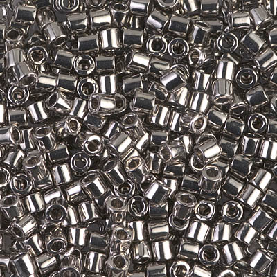 Caravan Beads - Miyuki - DBL-0021: Nickel Plated 8/0 Miyuki Delica Bead ...