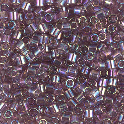 DBL173-80 Transparent Light Amethyst AB Miyuki Delica Beads