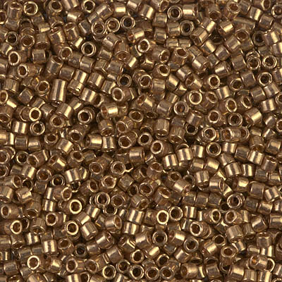 DB0022 Miyuki Delica Beads 110 Metallic Dark Bronze 7.6 grams diy beads