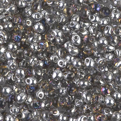 Drop Beads size 3.4 10 gram 4554 crystal heliotrope
