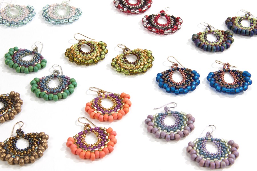 Stitching with Shaped Beads: 10 Beaded Projects to make with