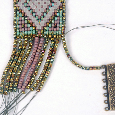 How To Make A Woven Bracelet Out Of Beads