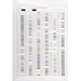 DELICA.CARD N-1:  11/0 Delica Beads Sample Cards (Pages 1-4) (DB) - DELICA.CARD N-1