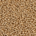 11-1052:  HALF PACK 11/0 Galvanized Gold  Miyuki Seed Bead approx 125 grams - 11-1052_1/2pk