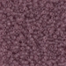 11-142F:  HALF PACK 11/0 Matte Transparent Smoky Amethyst  Miyuki Seed Bead approx 125 grams - 11-142F_1/2pk