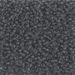 11-152F:  HALF PACK 11/0 Matte Transparent Gray Miyuki Seed Bead approx 125 grams - 11-152F_1/2pk