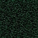 11-156:  HALF PACK 11/0 Transparent Dark Emerald Miyuki Seed Bead approx 125 grams - 11-156_1/2pk