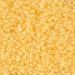 11-1936:  HALF PACK 11/0 Semi-Frosted Daffodil Lined Crystal  Miyuki Seed Bead approx 125 grams - 11-1936_1/2pk