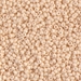 11-2022:  HALF PACK 11/0 Matte Opaque Antique Beige Miyuki Seed Bead approx 125 grams - 11-2022_1/2pk