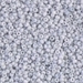 11-2026:  HALF PACK 11/0 Matte Opaque Pale Blue Gray  Miyuki Seed Bead approx 125 grams - 11-2026_1/2pk