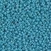 11-2029:  HALF PACK 11/0 Matte Opaque Turquoise Blue Luster Miyuki Seed Bead approx 125 grams - 11-2029_1/2pk