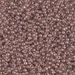 11-224:  HALF PACK 11/0 Cocoa Lined Crystal Miyuki Seed Bead approx 125 grams - 11-224_1/2pk