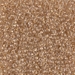 11-234:  HALF PACK 11/0 Sparkling Metallic Gold Lined Crystal Miyuki Seed Bead approx 125 grams - 11-234_1/2pk